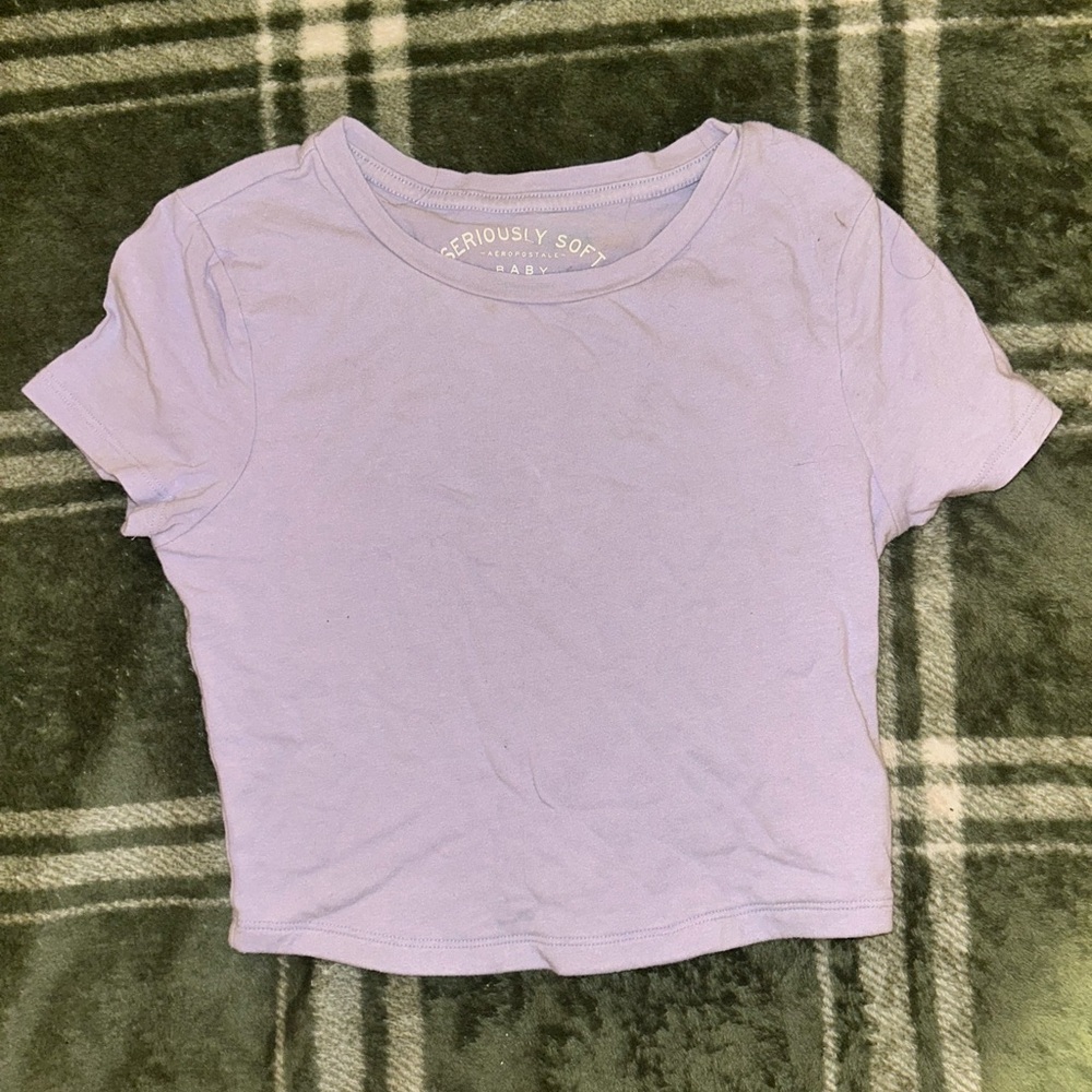 Aeropostale Lavender Short Sleeve Tee